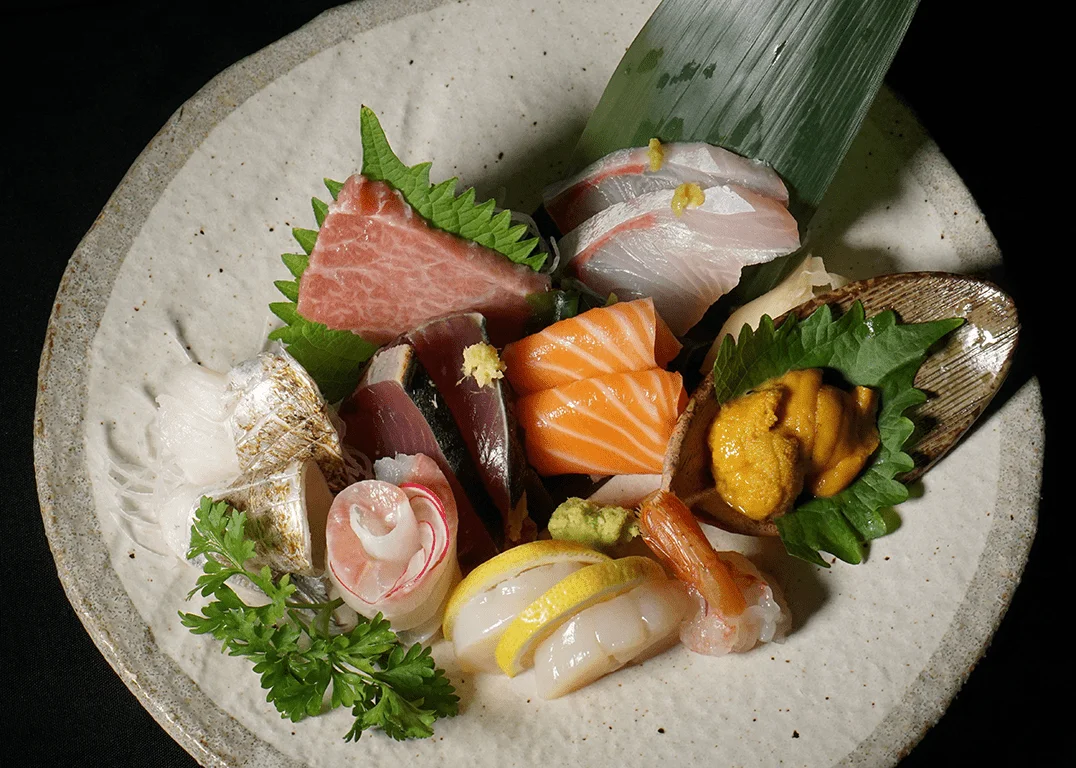 Sashimi selection from Yasaka in New York City