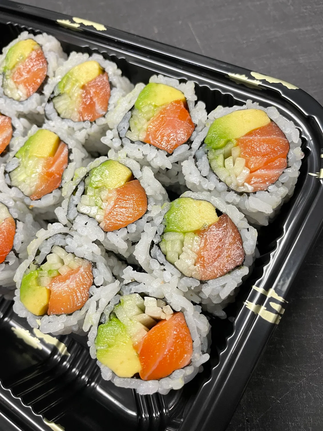 Selection of sushi from Kirin Asian Kitchen