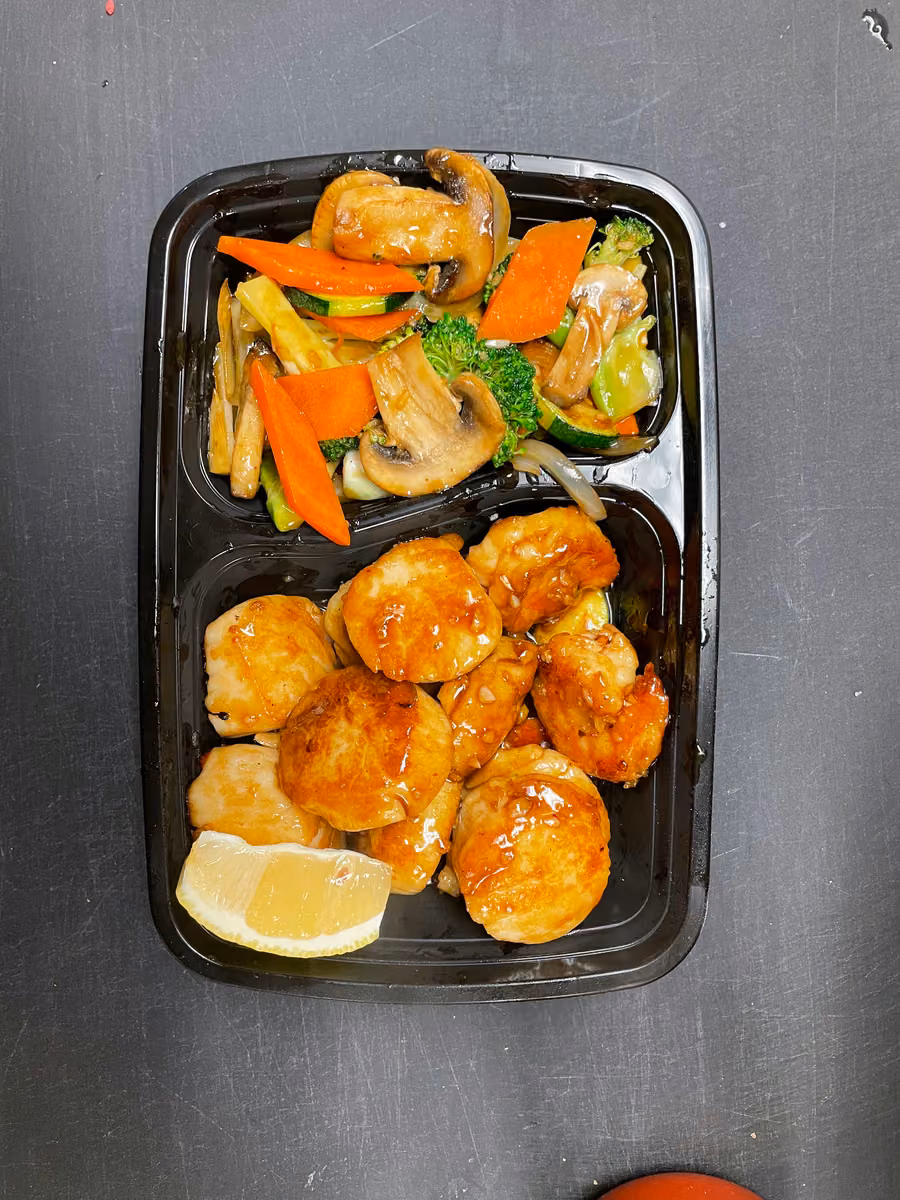 Scallop Hibachi Dinner