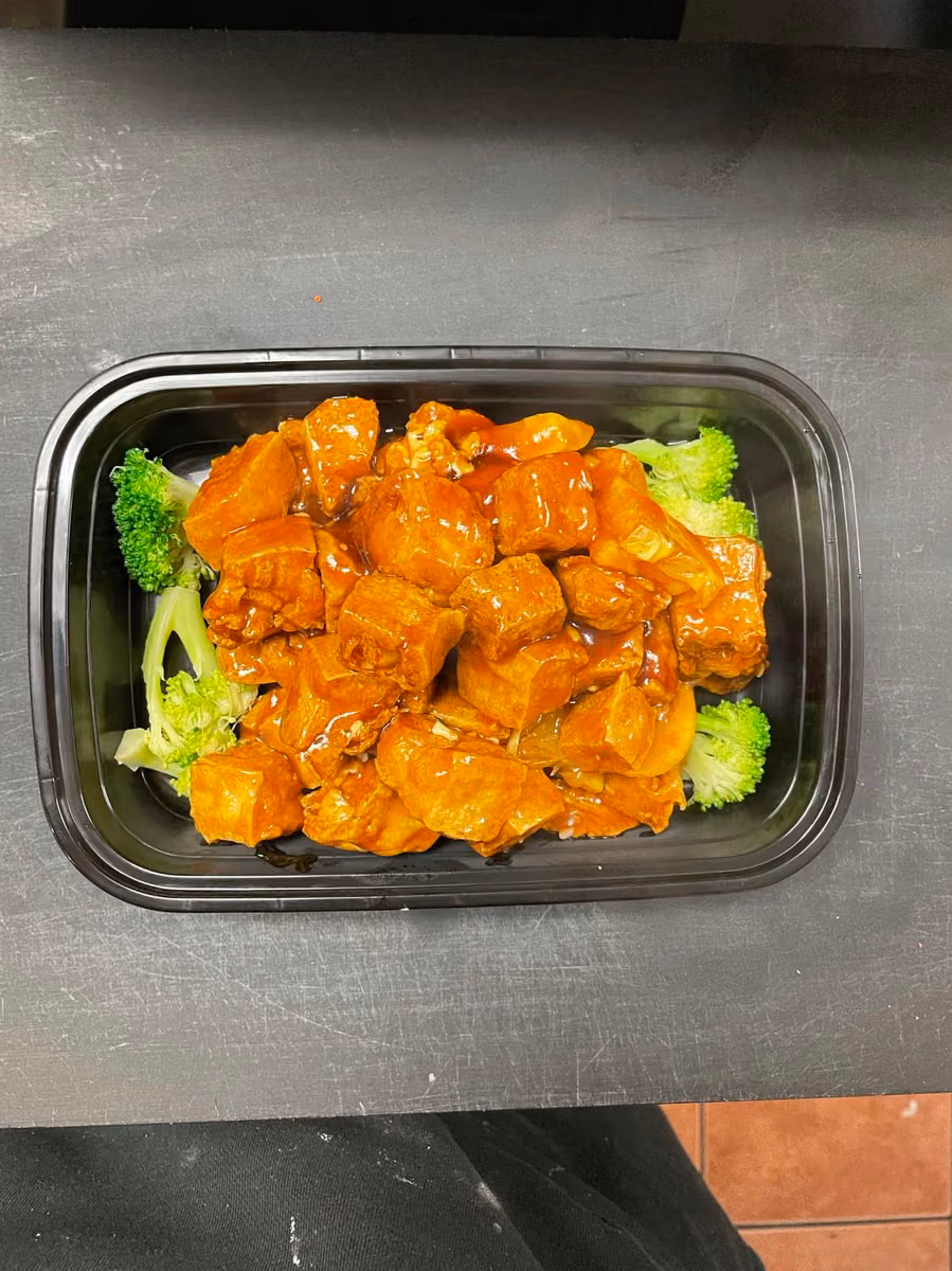 Orange Tofu Lunch