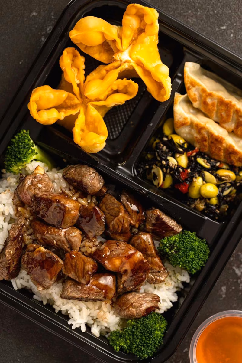 Ribeye Steak Teriyaki Bento Box
