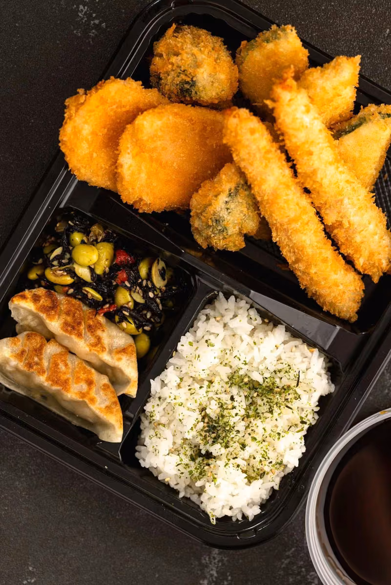 Shrimp & Vegetable Tempura Bento Box