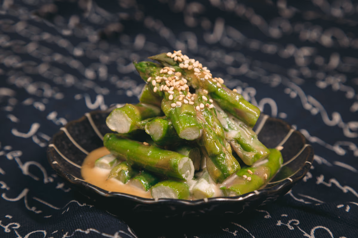 Goma-ae (Asparagus)