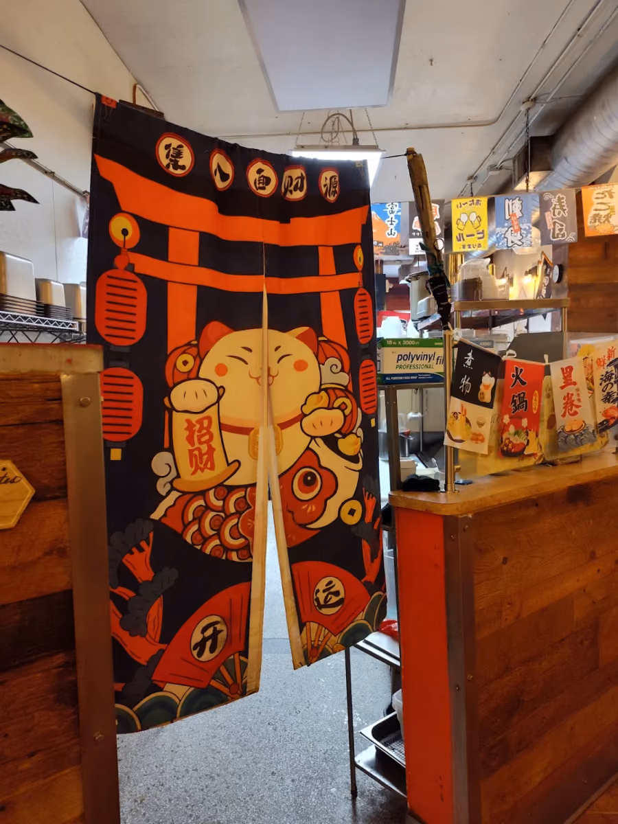 Restaurant counter