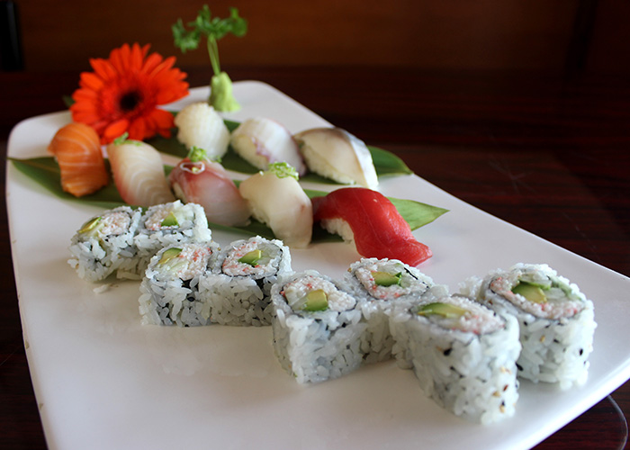 Food photographed for Sushi Train